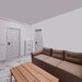 Studio 37 mp, nou mobilat, etaj 4, lift, situat langa Penny Market - Rezervelor